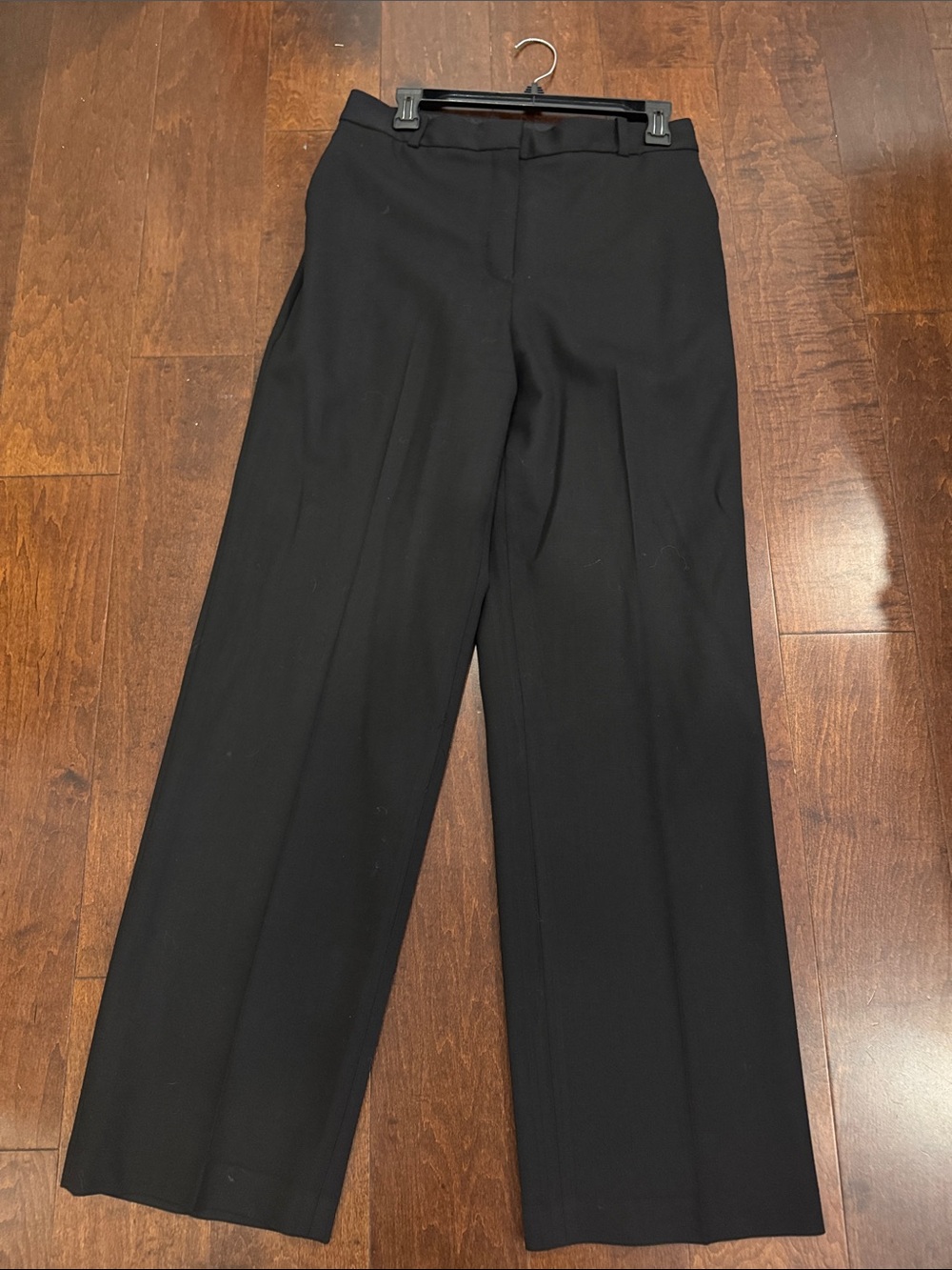 Aritzia Babaton SZ 10 Black Wide-Leg Trousers New No Tags